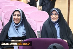 مراسم تکریم از اساتید هیأت علمی بازنشسته و مدیران سابق مدیریت، پردیس ها و مراکز دانشگاه فرهنگیان استان خوزستان