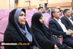 مراسم تکریم از اساتید هیأت علمی بازنشسته و مدیران سابق مدیریت، پردیس ها و مراکز دانشگاه فرهنگیان استان خوزستان