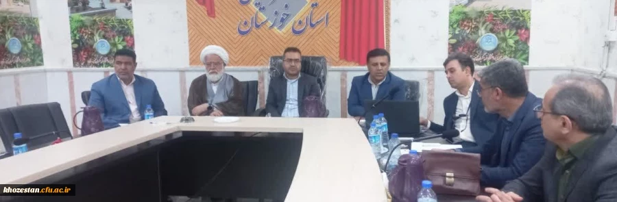 برگزاری جلسه شورای دانشجویی دانشگاه فرهنگیان استان خوزستان