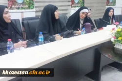 برگزاری جلسه شورای دانشجویی دانشگاه فرهنگیان استان خوزستان