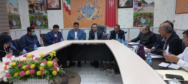 برگزاری جلسه شورای آموزشی و پژوهشی دانشگاه فرهنگیان استان خوزستان