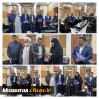 انتصاب رؤسای جدید اداره خدمات دانشجویی و اداره پژوهش دانشگاه فرهنگیان خوزستان