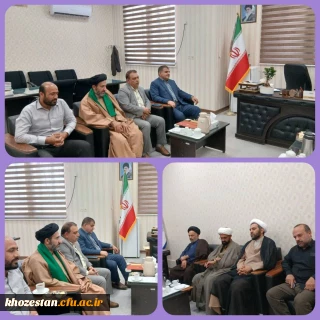 دیدار روسای نهادهای فرهنگی اجتماعی شهرستان بهبهان با سرپرست مرکز امام جعفر صادق(ع) بهبهان