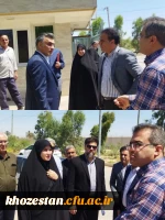 صدیقه میری، مدیرکل سیاسی، انتخابات و تقسیمات کشوری و دبیر کمیسیون دانشجویی استان، روز جمعه اول خردادماه از دانشگاه فرهنگیان بازدید کرد.