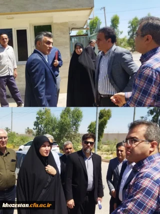 صدیقه میری، مدیرکل سیاسی، انتخابات و تقسیمات کشوری و دبیر کمیسیون دانشجویی استان، روز جمعه اول خردادماه از دانشگاه فرهنگیان بازدید کرد.