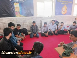 جهادگران حاضر در کارگاه جهادی تهران، میزبان مرتضی کریمی، مسئول بسیج دانشجویی دانشگاه فرهنگیان کشور بودند.