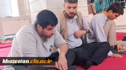 جهادگران حاضر در کارگاه جهادی تهران، میزبان مرتضی کریمی، مسئول بسیج دانشجویی دانشگاه فرهنگیان کشور بودند.