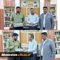 تقدیر از مسئول پیشین روابط عمومی دانشگاه فرهنگیان خوزستان به مناسبت هفته ارتباطات و روابط عمومی